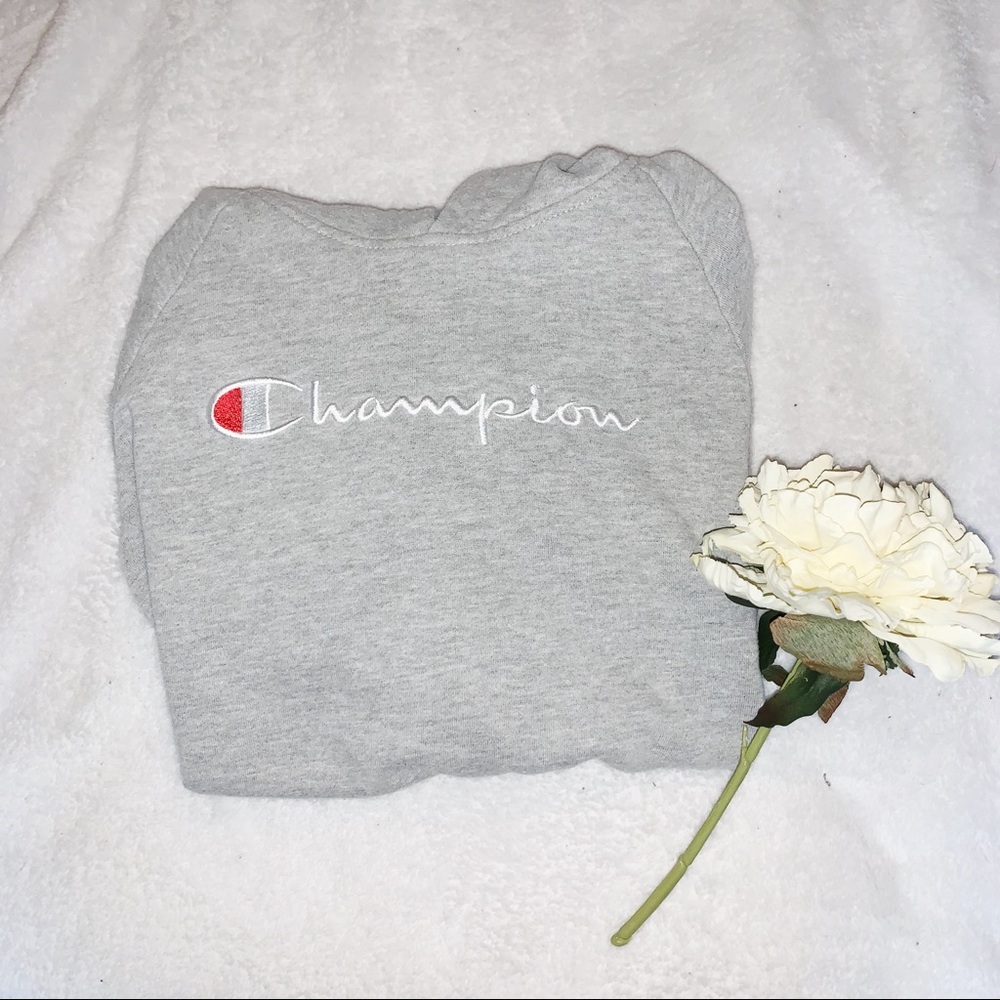 Girl’s Grey Champion Hoodie Size XL